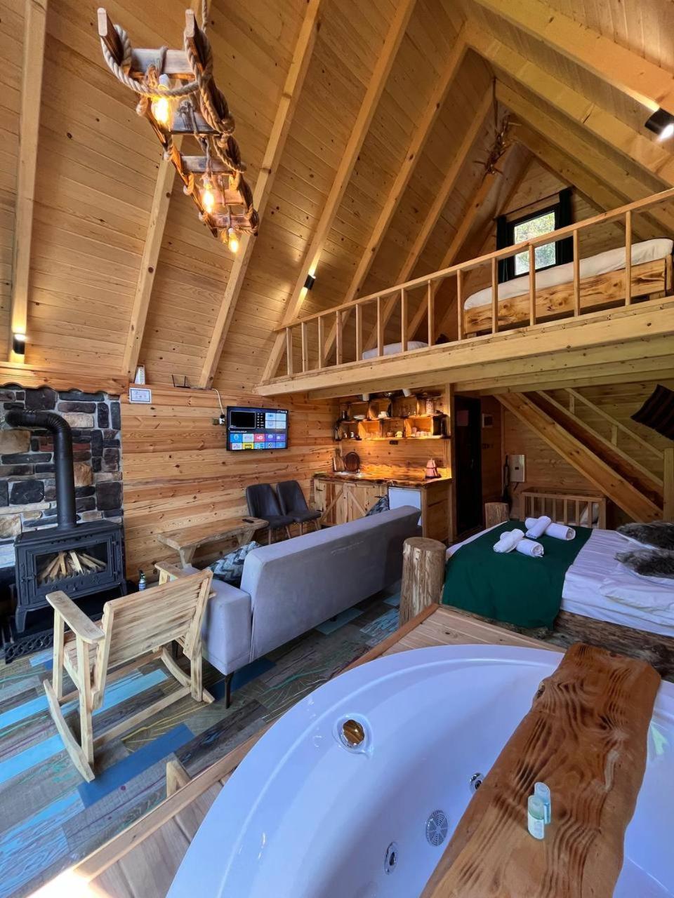 Moon River Bungalow Ayder Yaylasi Exteriör bild