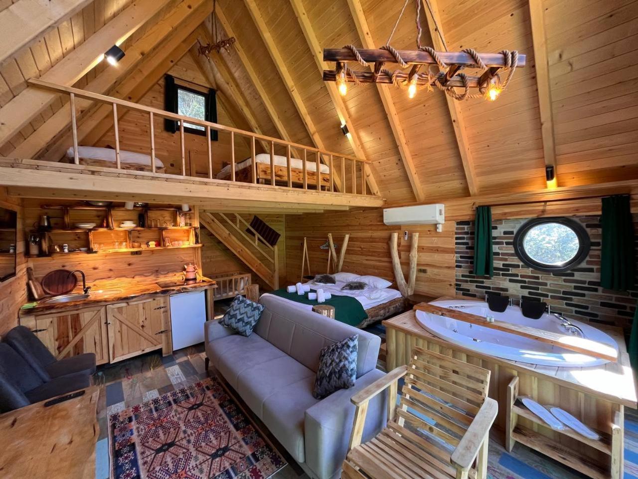 Moon River Bungalow Ayder Yaylasi Exteriör bild