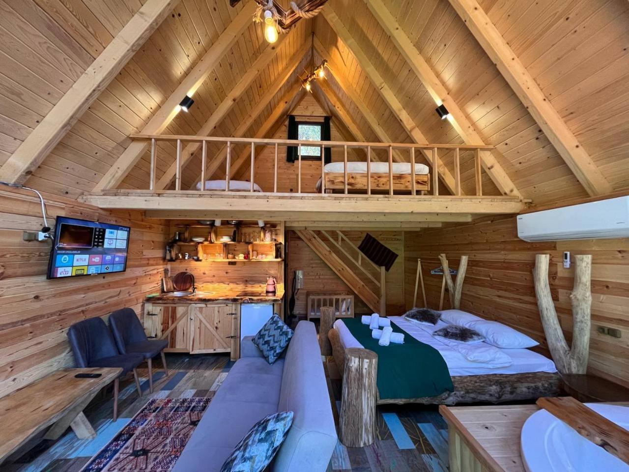 Moon River Bungalow Ayder Yaylasi Exteriör bild