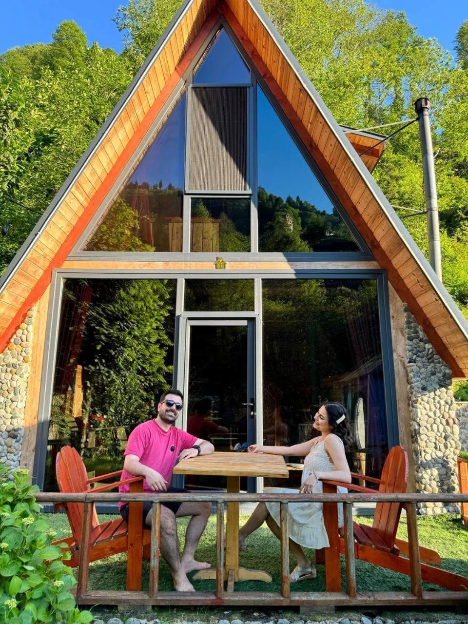 Moon River Bungalow Ayder Yaylasi Exteriör bild