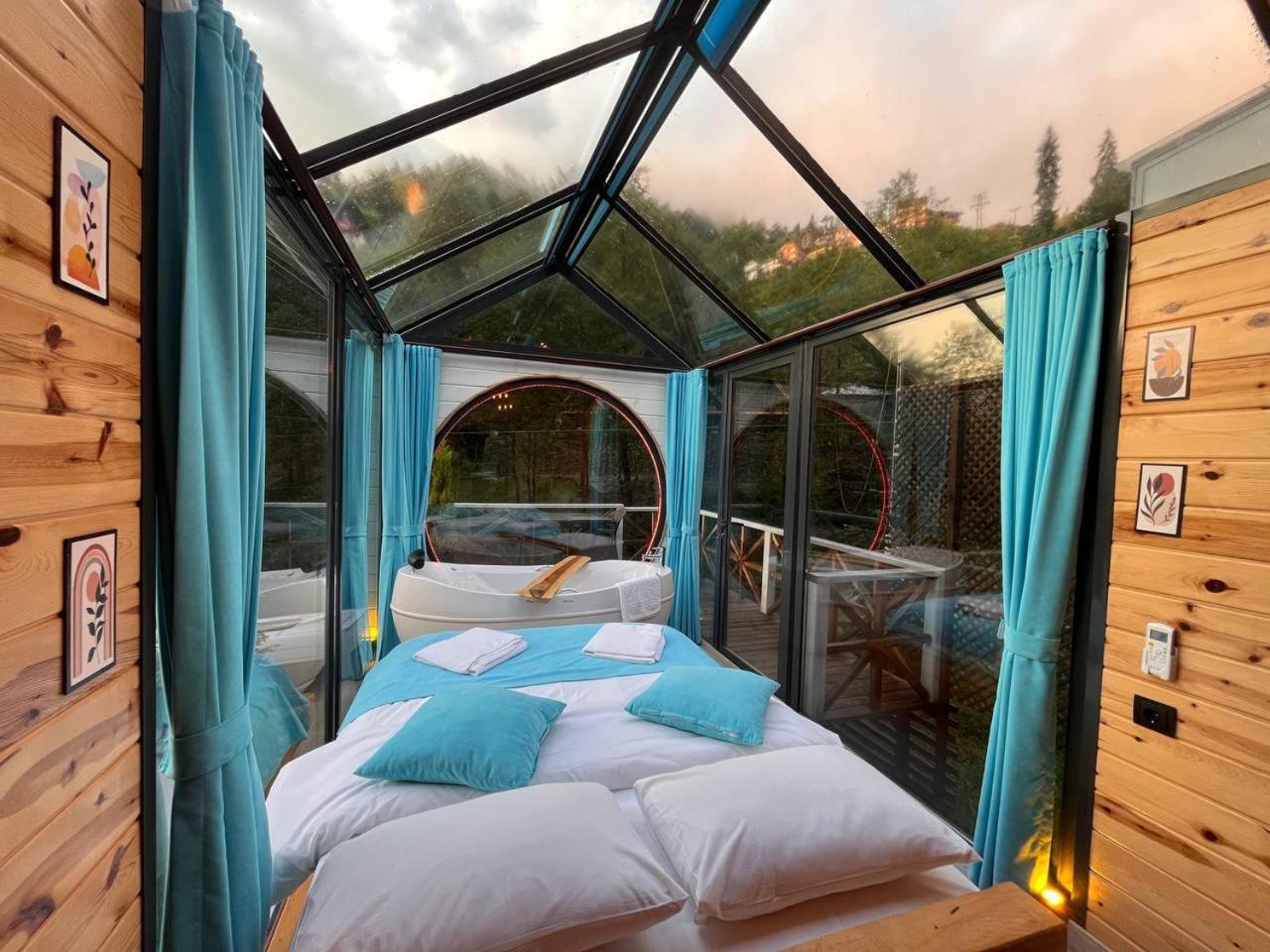 Moon River Bungalow Ayder Yaylasi Exteriör bild